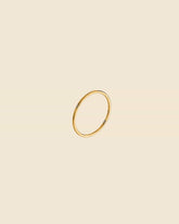 Gold Plated Simple Fine Nose Hoop