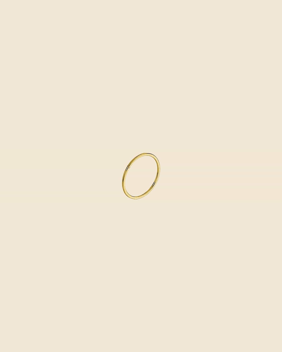 Gold Plated 7mm Fine Nose Hoop