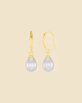 Sterling Silver Freshwater Pearl Drop Earrings
