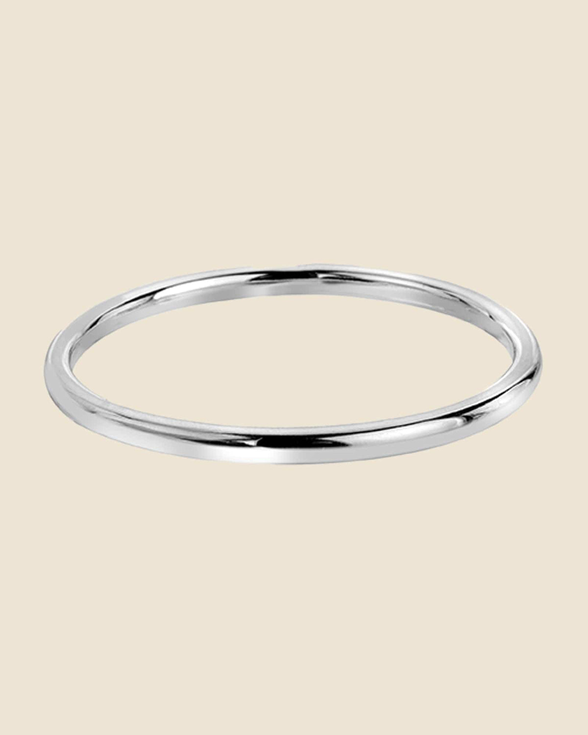 Sterling Silver 5mm Tube Bangle