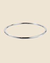 Sterling Silver Fine Tube Bangle