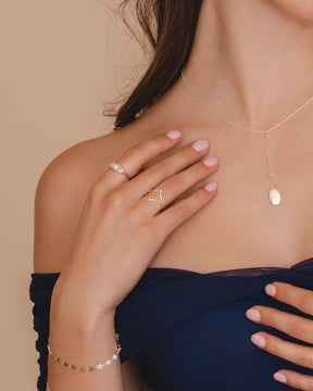 Sterling Silver Double Inverted Wishbone Ring