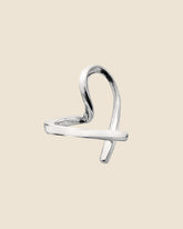 Sterling Silver Scribble Heart Pendant