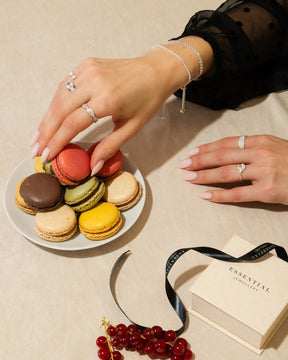 Sterling Silver Oval Solitaire Ring