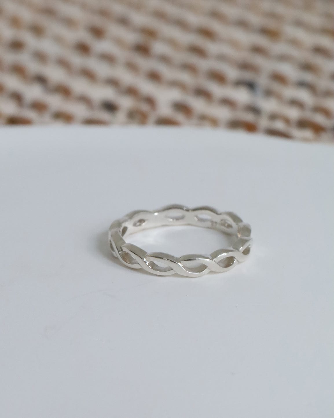 Sterling Silver Open Loop Band Ring