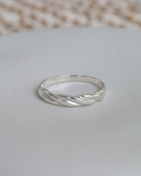 Sterling Silver Ripple Ring