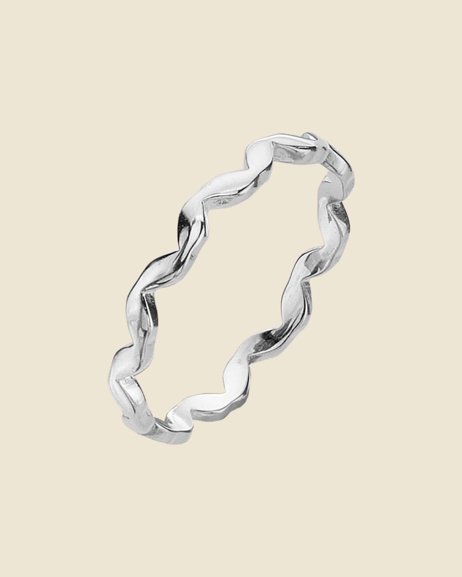 Sterling Silver Twist Ring