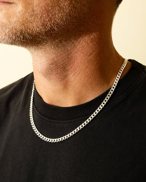 Sterling Silver Chunky Curb Chain