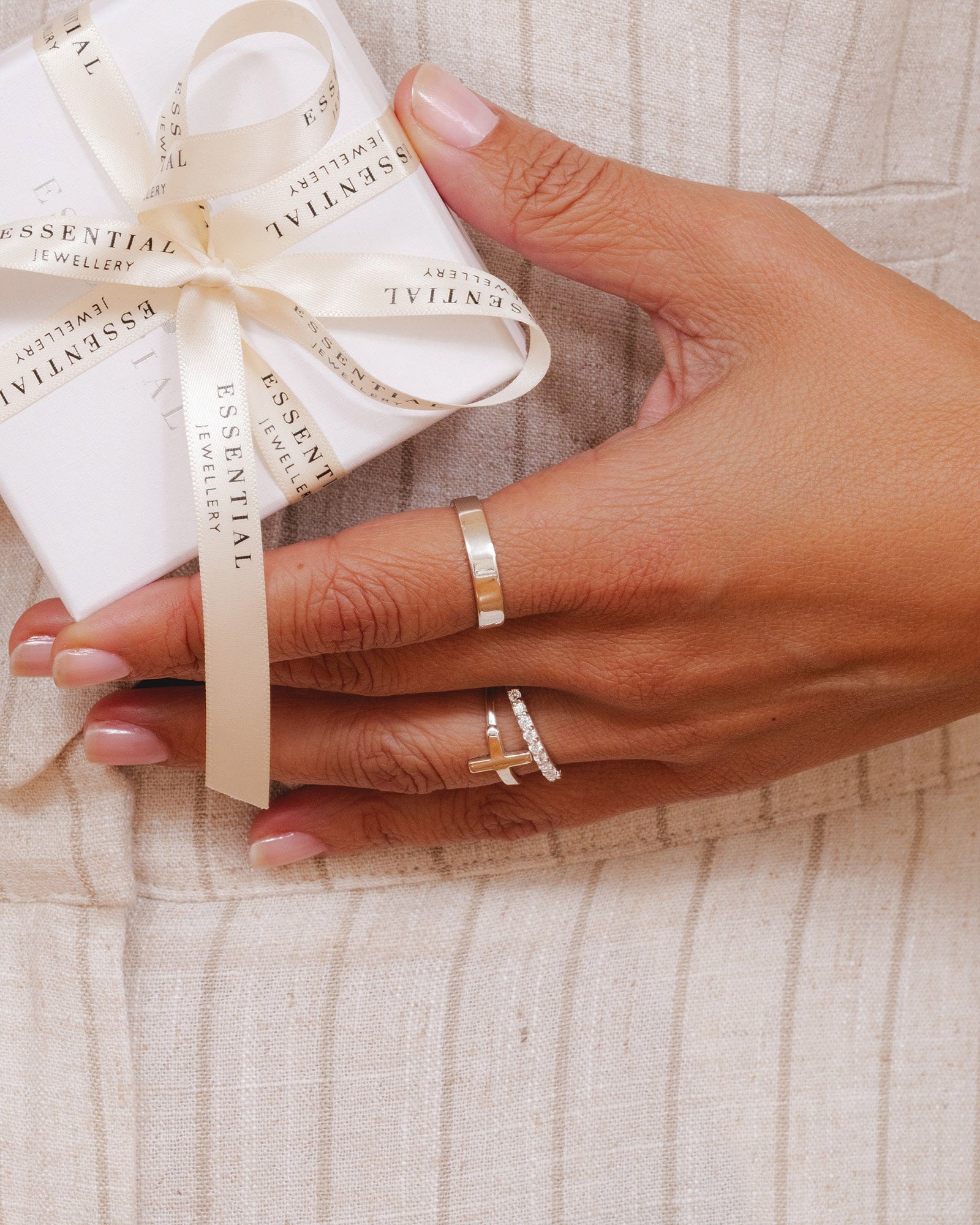 Sterling Silver Cross Ring