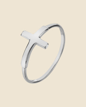 Sterling Silver Cross Ring