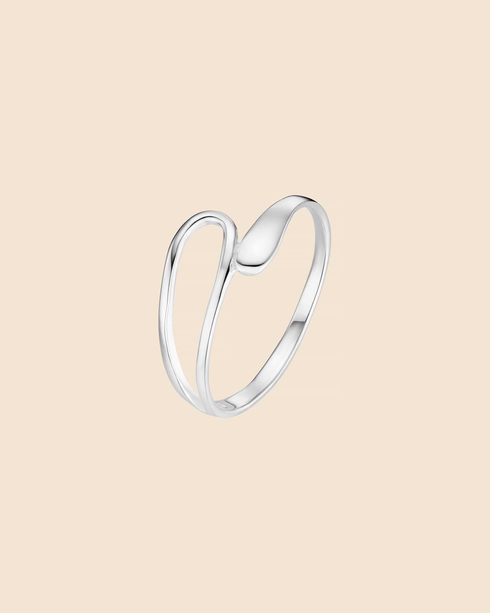 Sterling Silver Looped Band Ring
