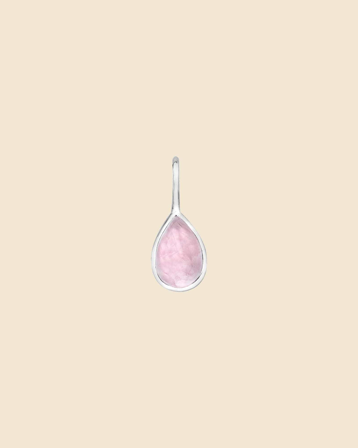Sterling Silver Mini Teardrop Gemstone Pendant
