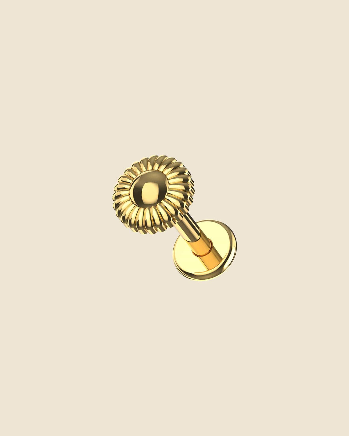 Surgical Steel Sunflower Labret