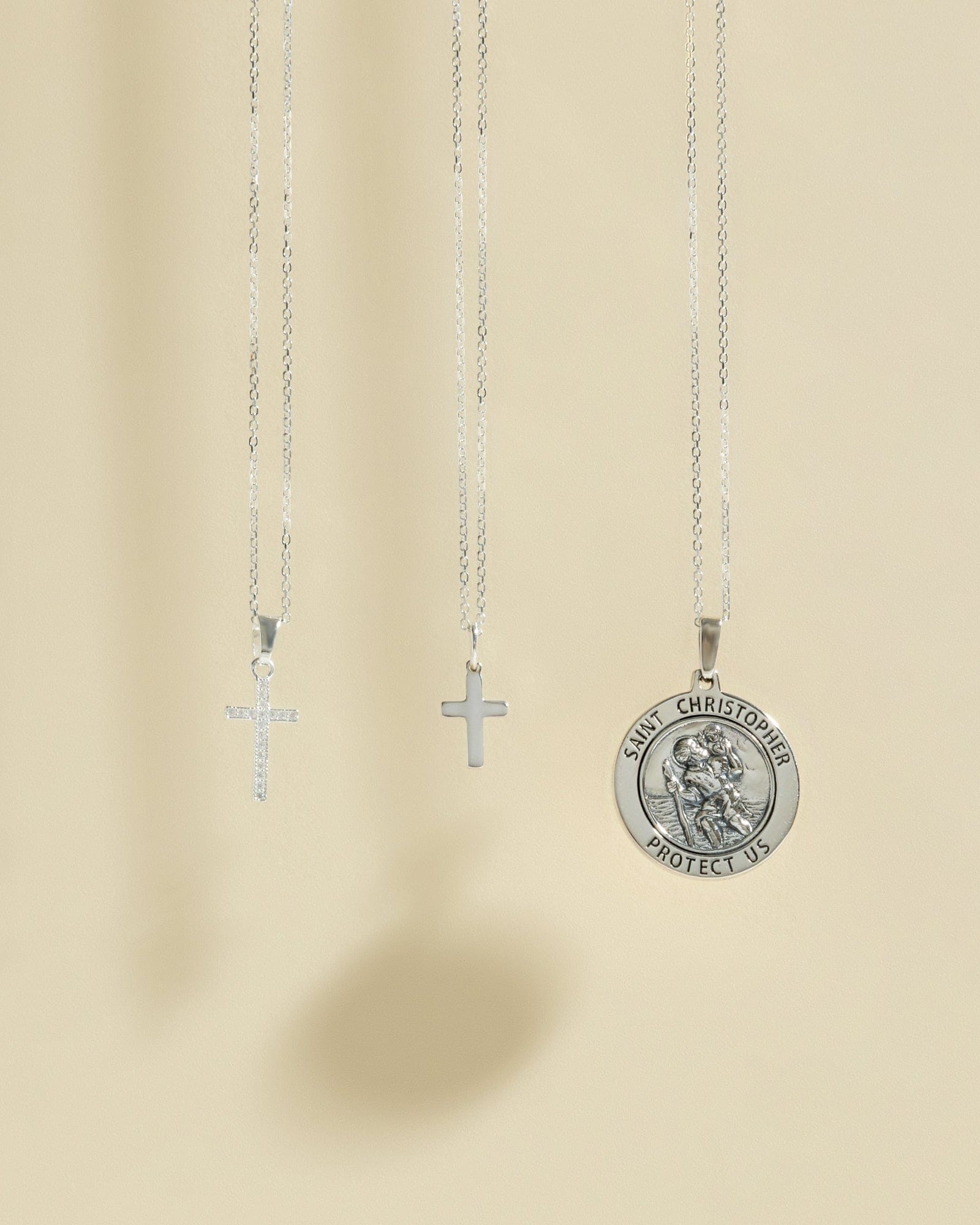 Sterling Silver Tiny Cross Pendant