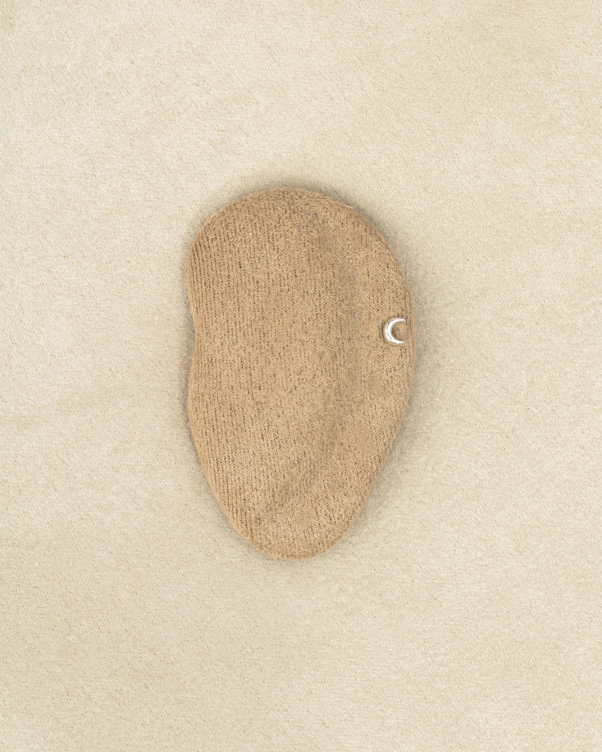 Sterling Silver Mini Moon Screwball Stud