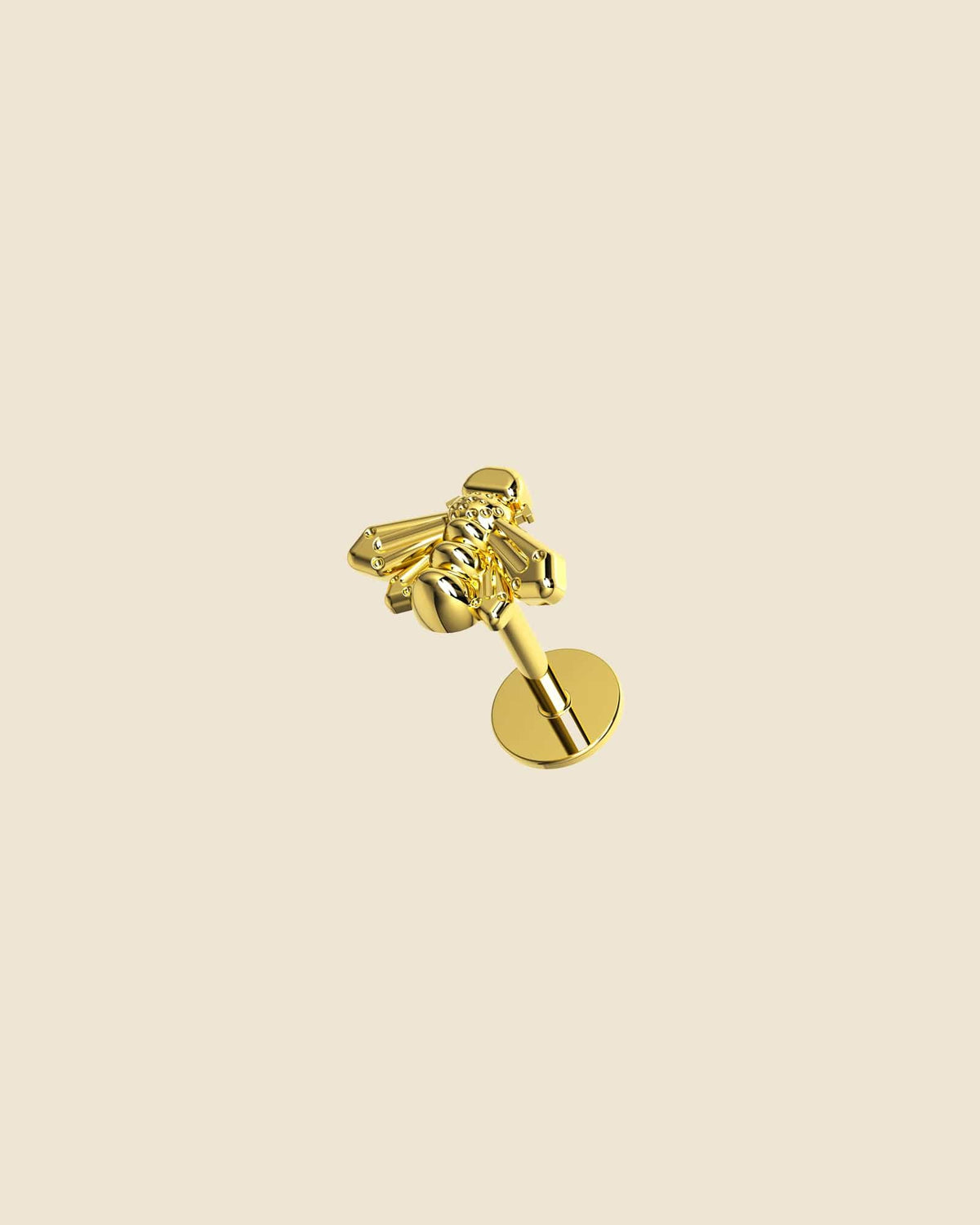 Surgical Steel Bee Labret