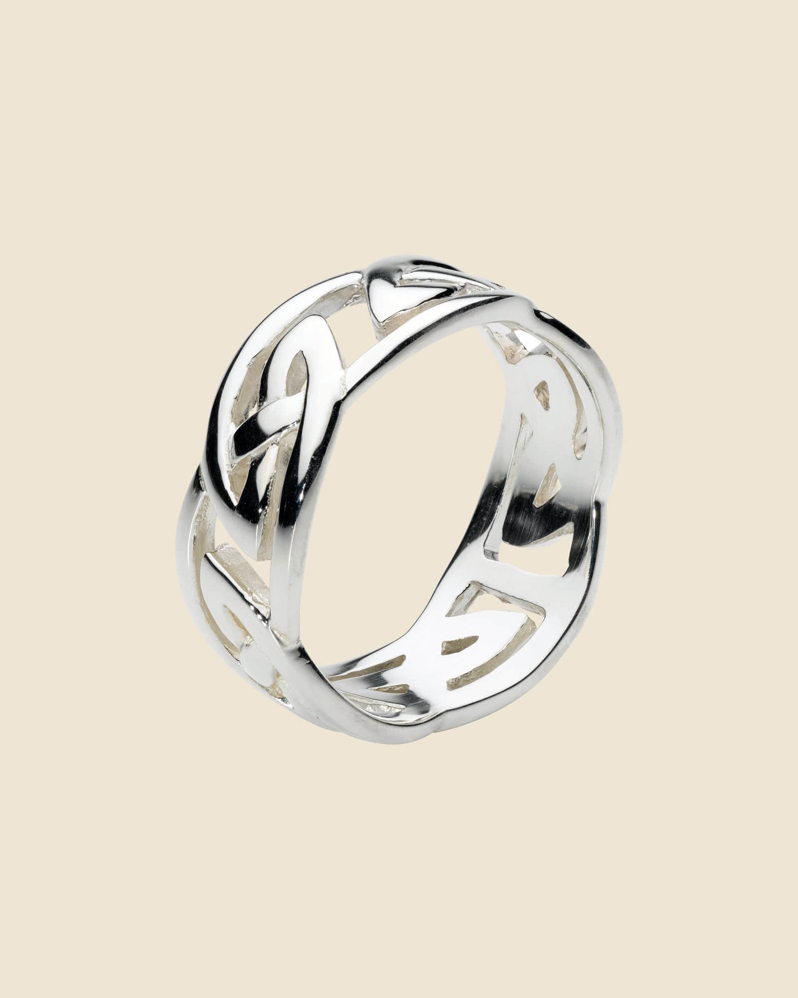 Sterling Silver Chunky Celtic Ring