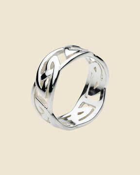 Sterling Silver Chunky Celtic Ring