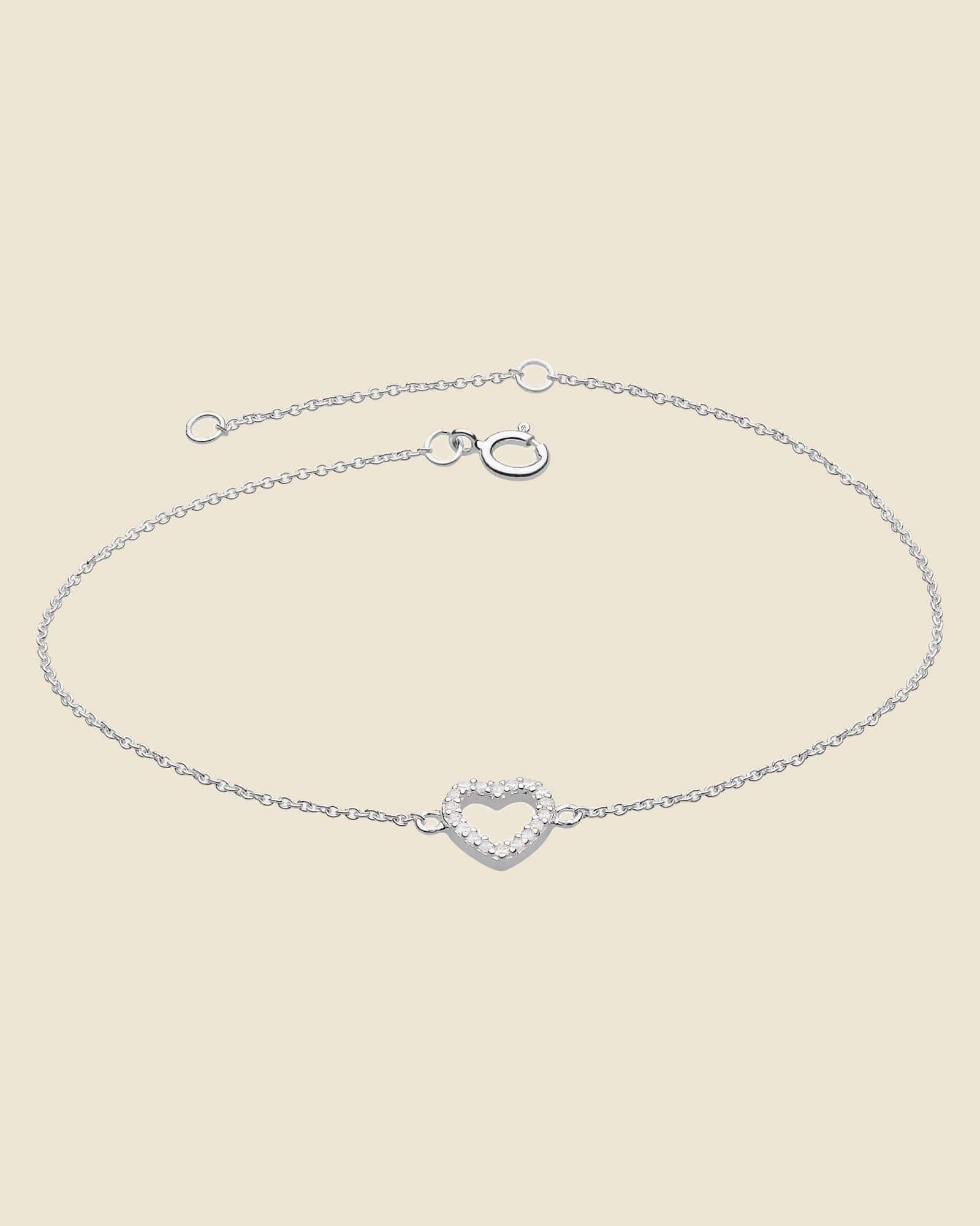 ブレスレット STONEHENgE silver heart cubic bracelet ブレスレット STONEHENgE silver heart cubic bracelet Sterling