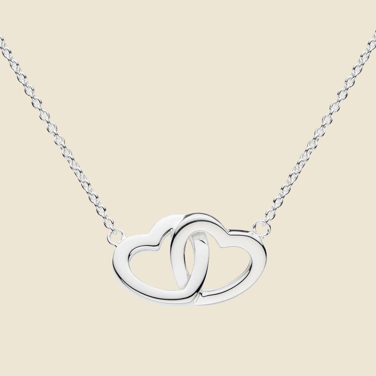 ■ENGBROX■ silver925 pearly heart necklace EBNL22046 Shop Sterling Silver Necklaces at Oak Park Jewelers