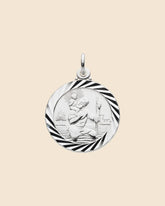 Sterling Silver St Christopher Pendant