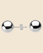 Sterling Silver 10mm Ball Studs