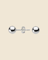 Sterling Silver 6mm Bead Studs
