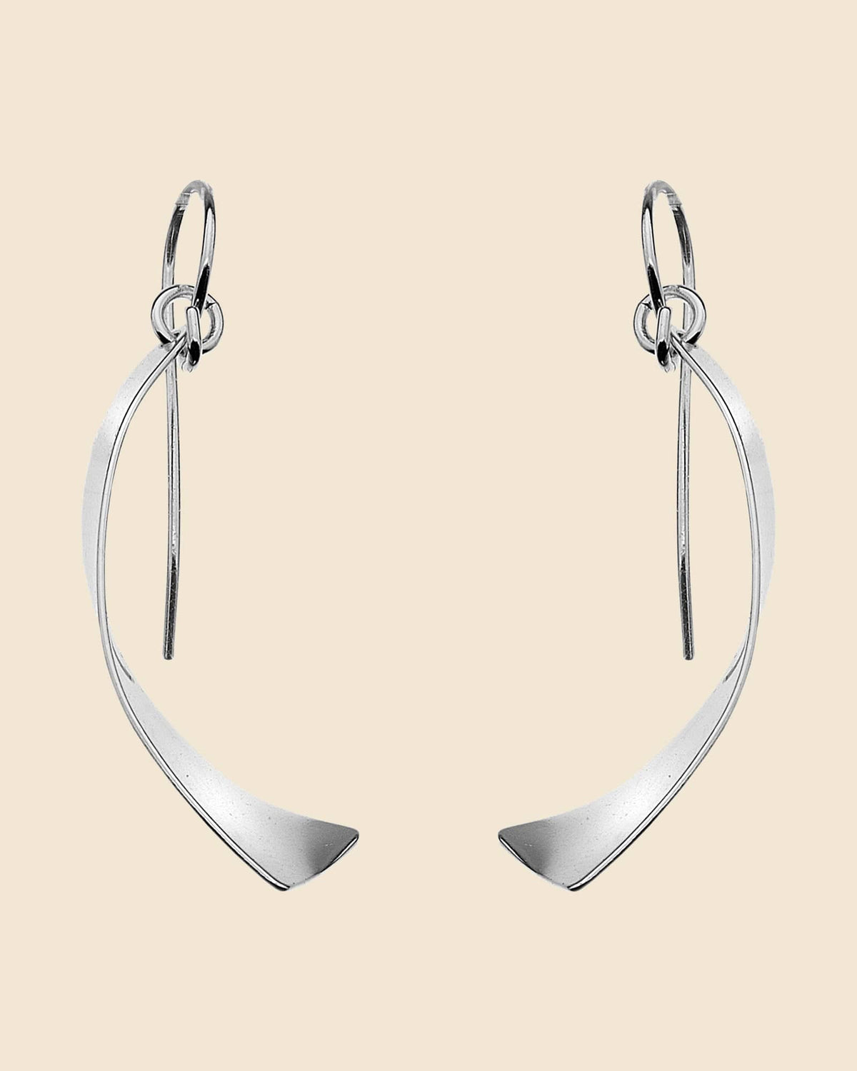 Sterling Silver Sail Earrings
