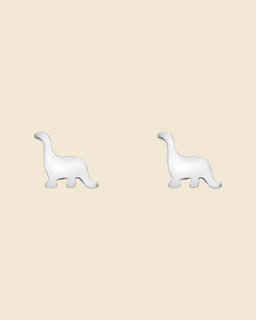 Sterling Silver Dinosaur Studs