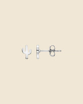 Sterling Silver Tiny Cactus Studs