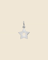 Sterling Silver Open Star Pendant