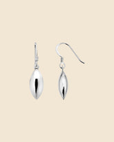 Sterling Silver Bomb Drop Earrings