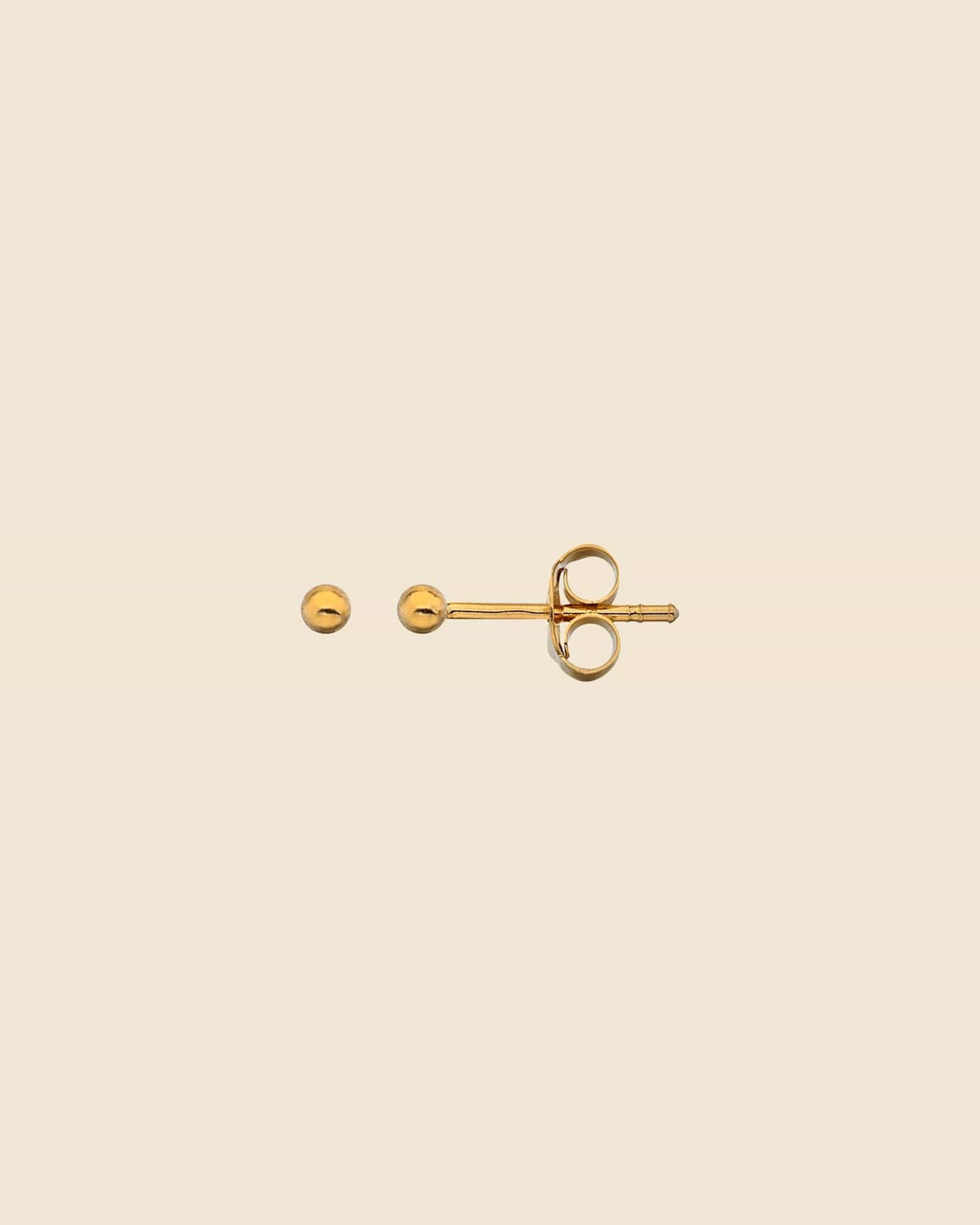 Gold Plated 2mm Ball Studs