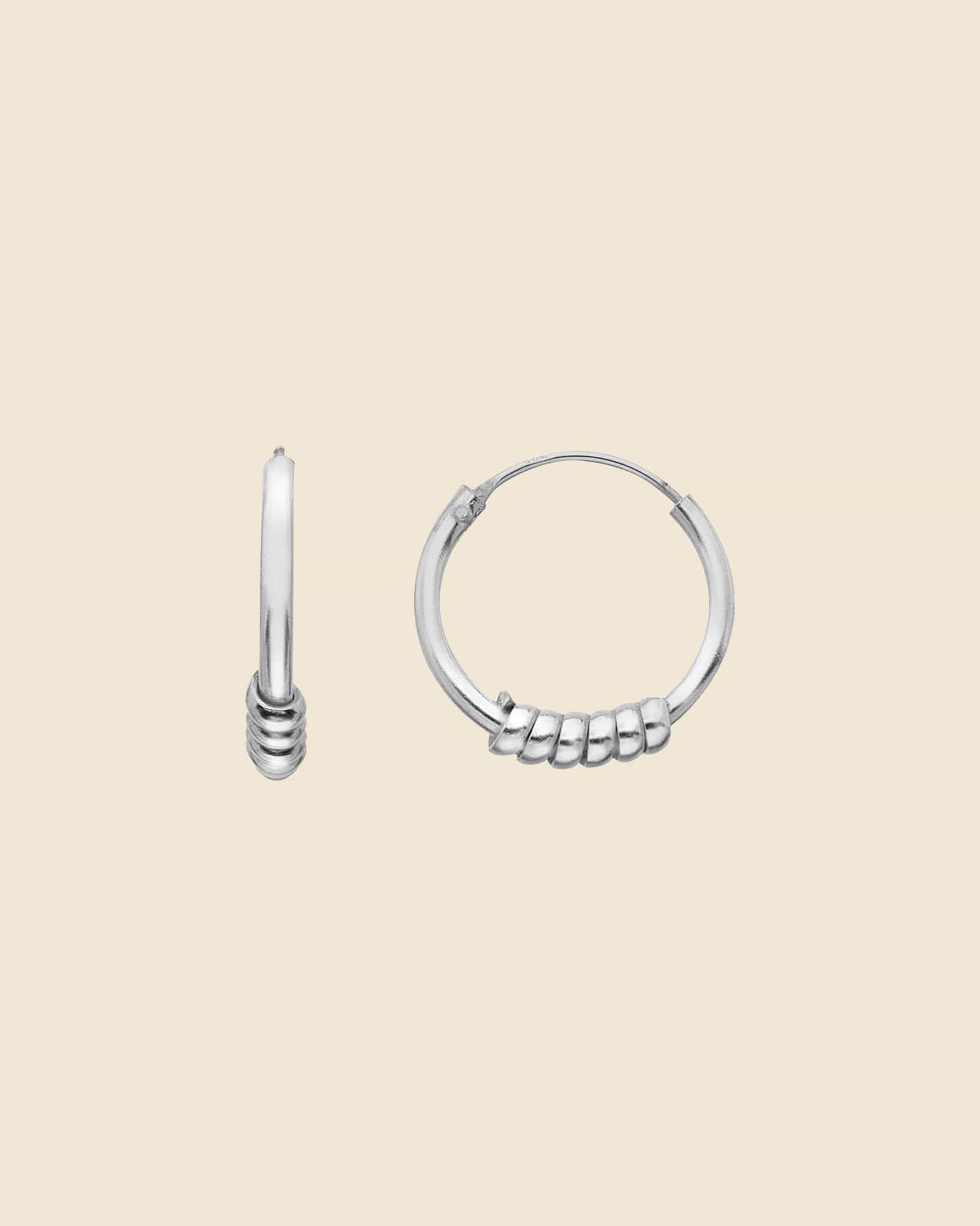 Sterling Silver Mini Rings Hoops