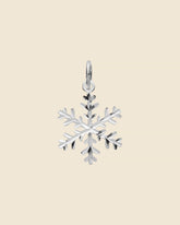 Sterling Silver Small Snowflake Pendant