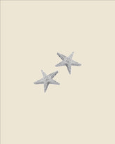 Sterling Silver Pointed Starfish Studs