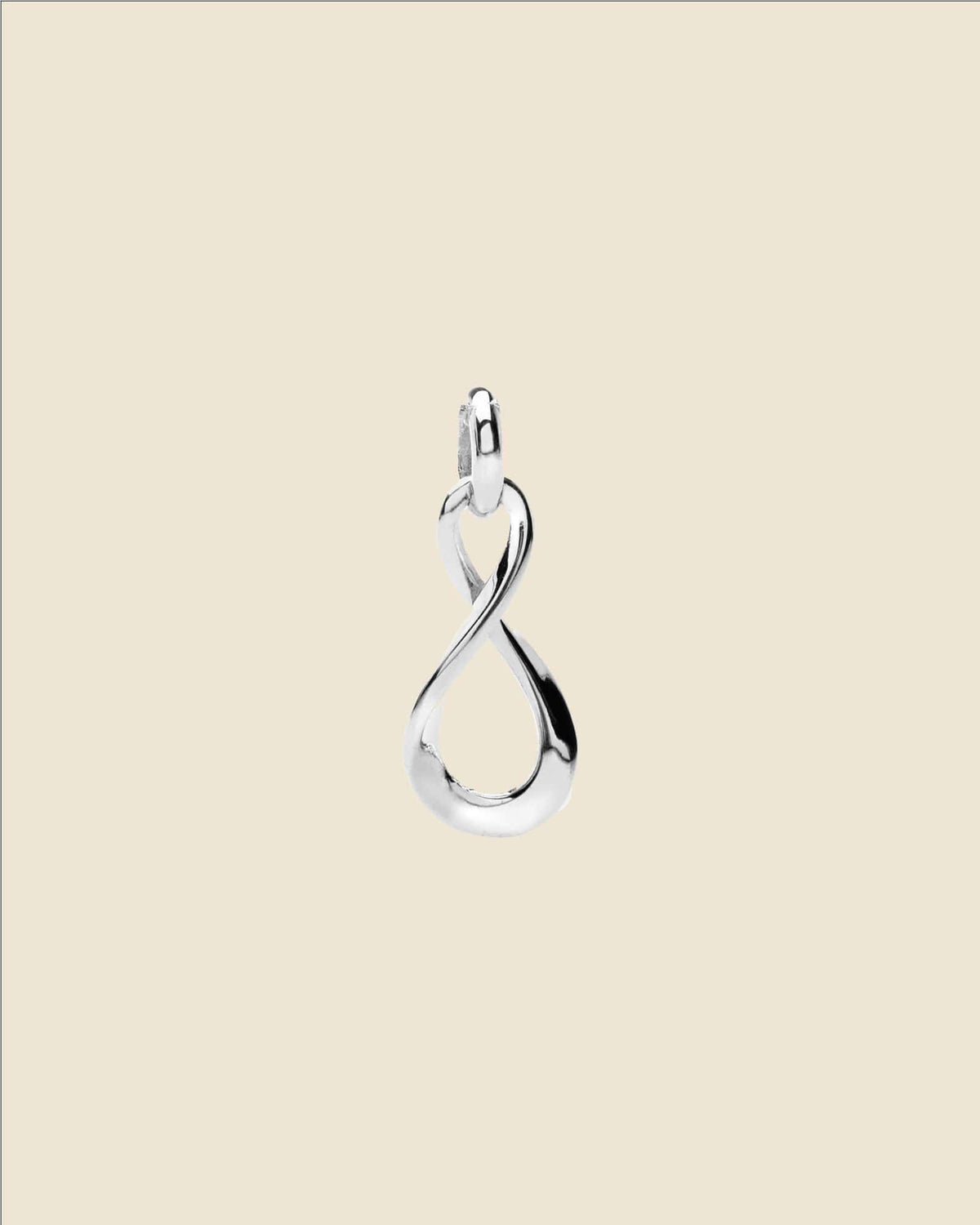 Sterling Silver Infinity Twist Pendant