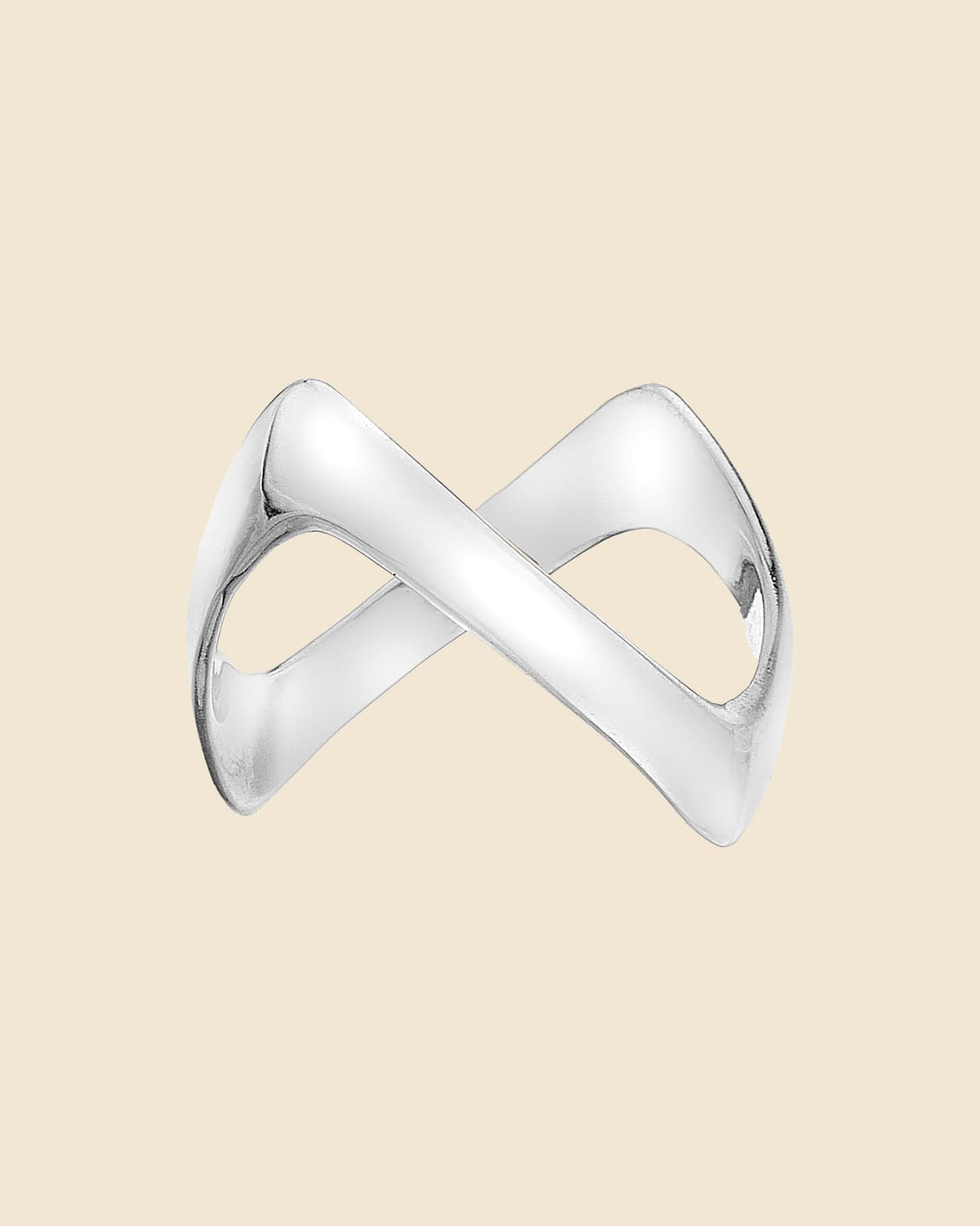 Sterling Silver Chevron Ring