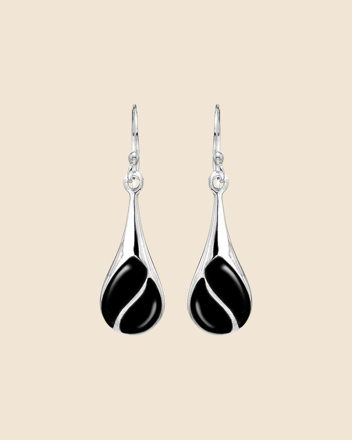 Sterling Silver and Gemstone Droplet Earrings