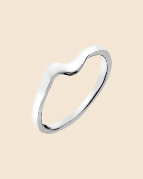 Sterling Silver Small Zig Zag Ring