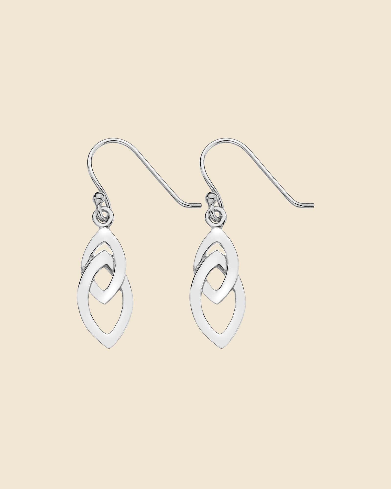 Sterling Silver Celtic Link Earrings
