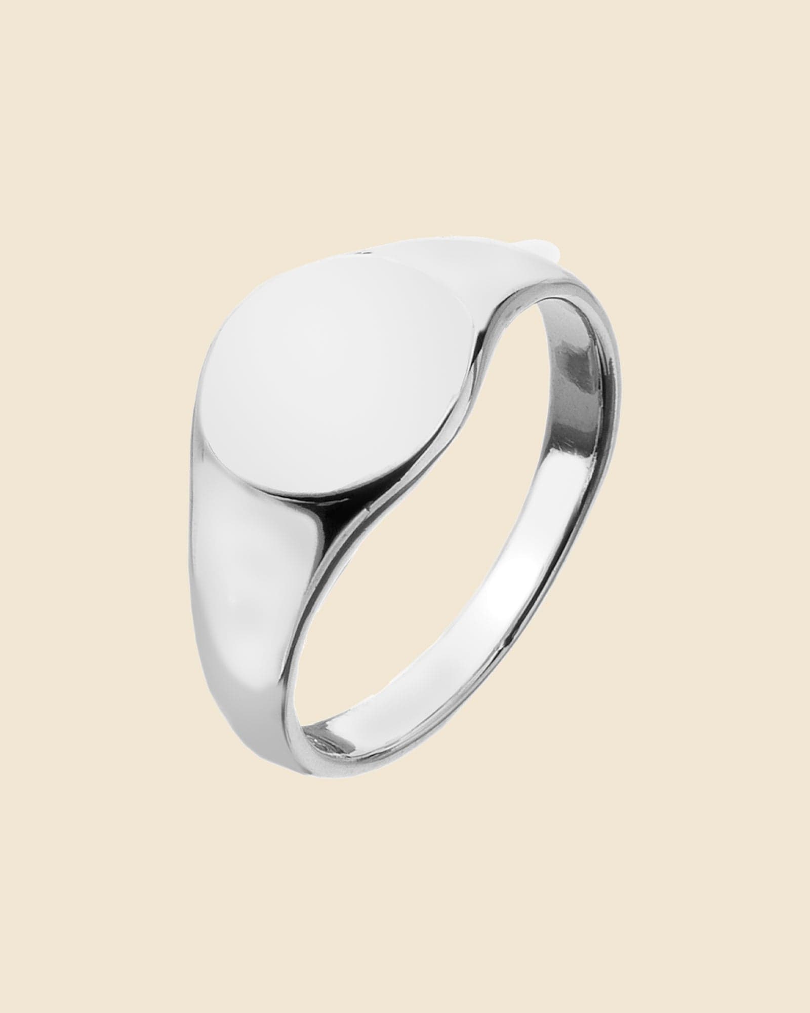Signet Ring Rilver Sterling Silver Signet Ring