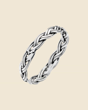 Sterling Silver  Plait Ring