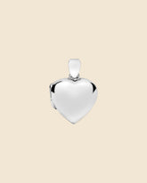 Sterling Silver Plain Heart Locket