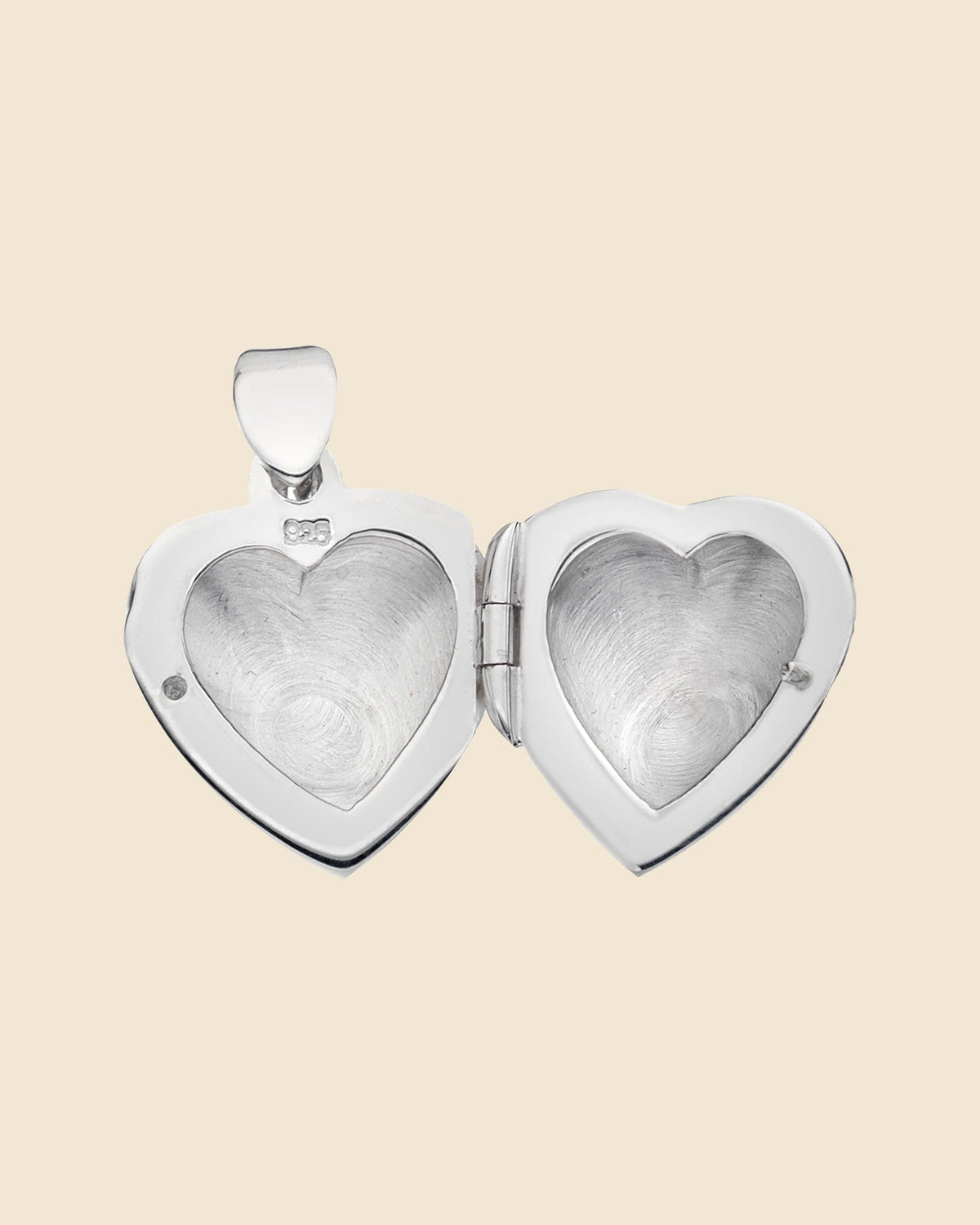 Sterling Silver Plain Heart Locket