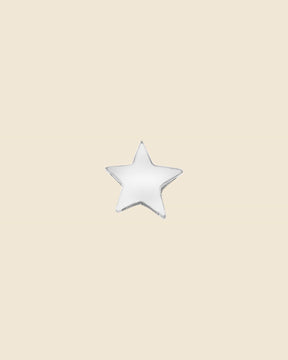 Sterling Silver Small Floating Star Pendant