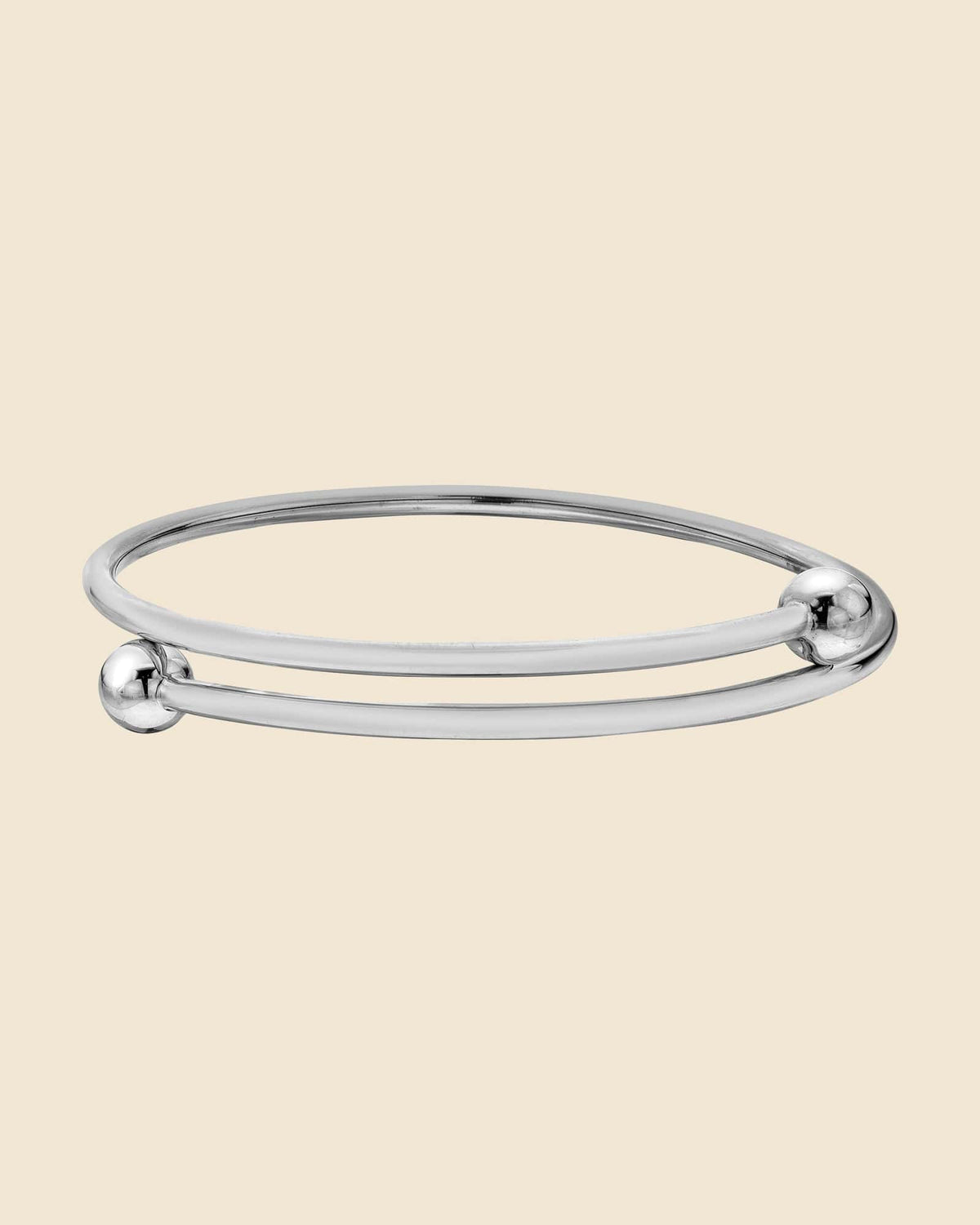 Sterling Silver Wrap Around Bangle